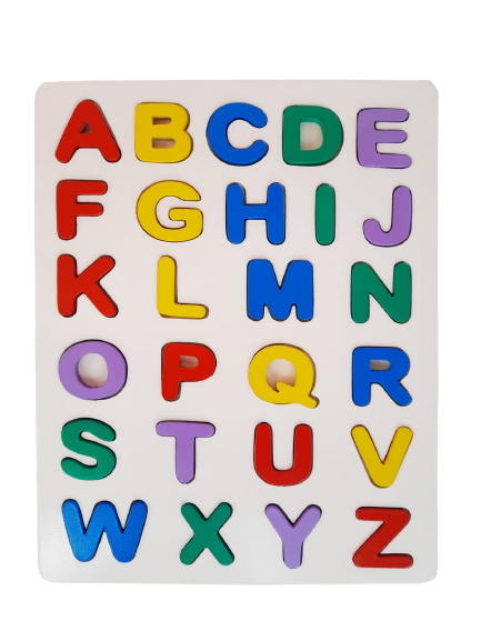 Puzzle huruf kapital web